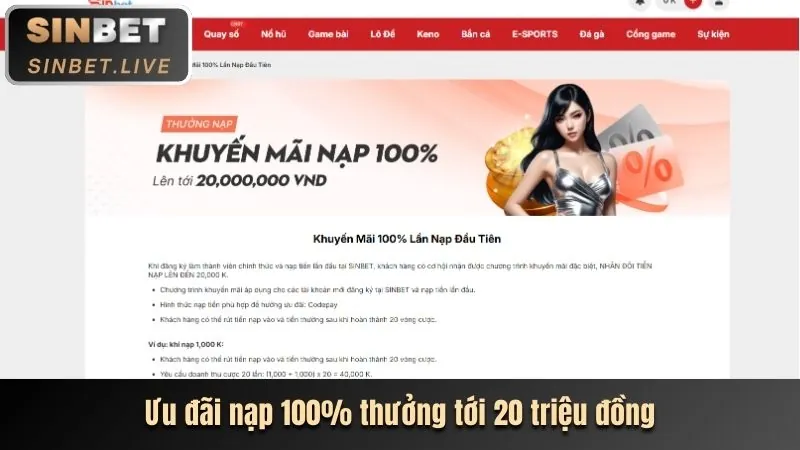Thưởng nạp lại shbet khuyến mãi VIP